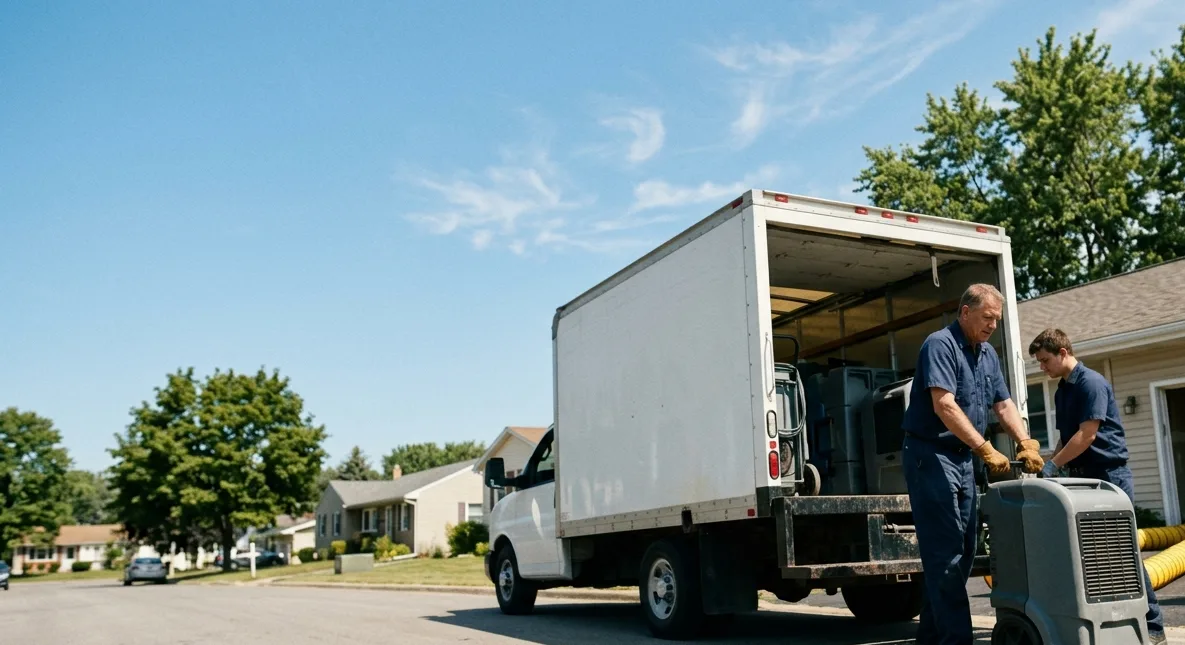 Water Damage Cleanup in Benton, IA near me